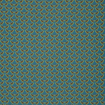 Шёлково-вискозная ткань "Цапли" на оттенке голубого (114 г/м2)