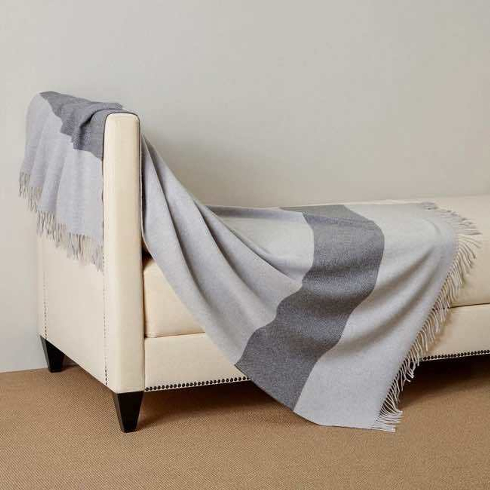 Плед Frette Balze Grey/Grey (130 x 190 см)