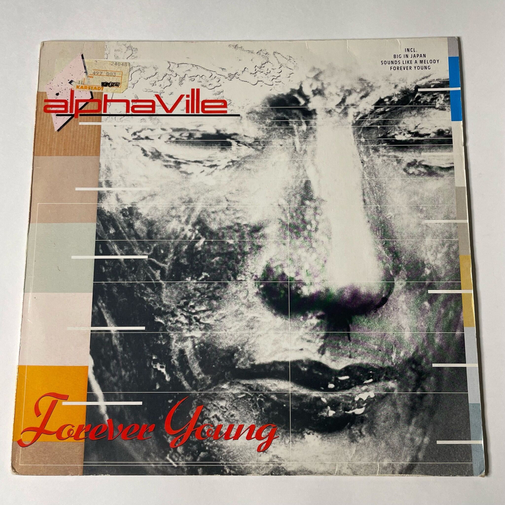 Винтажная виниловая пластинка LP Alphaville Forever Young (Germany 1984)