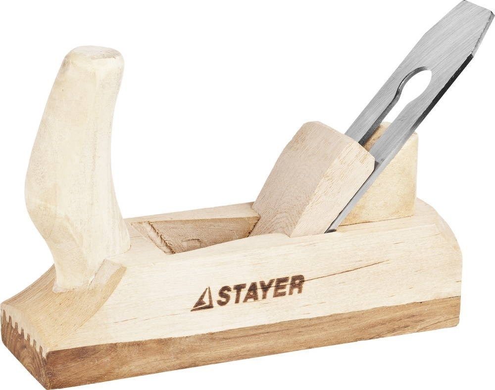 Рубанок STAYER "MASTER"деревянный 190 мм