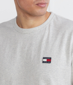 Футболка BADGE Tommy Jeans - серый(DM0DM17870)