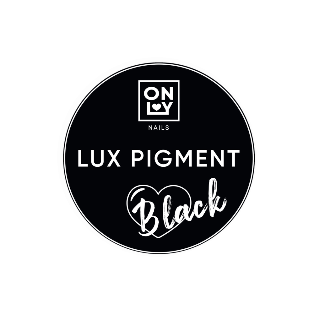 Lux Pigment Black Only Nails, 5 g