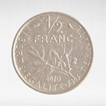 France, ½ Franc 1970 - Signature "O. Roty", VF