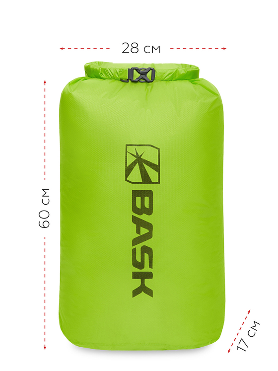 ГЕРМОМЕШОК ЛЕГКИЙ BASK DRY BAG LIGHT 24