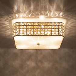 Citilux Портал CL324262 Люстра хрустальная Золото