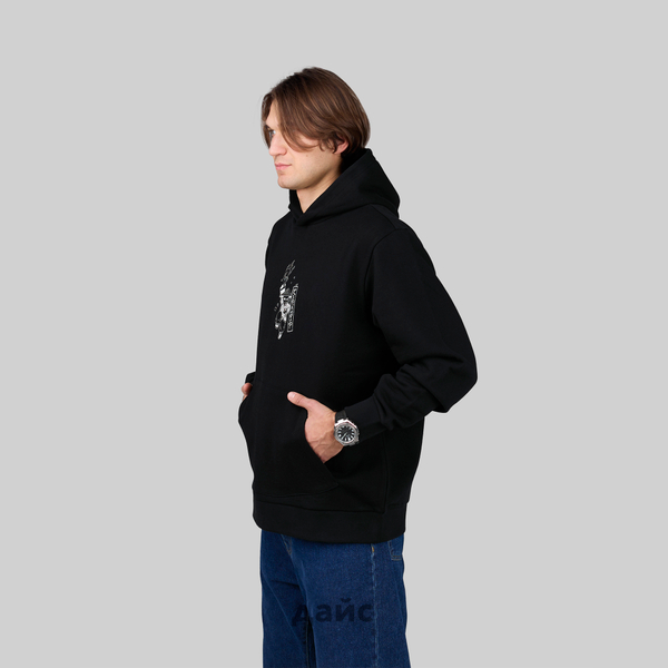 Толстовка мужская Ripndip Ryu Hoodie артикул:RND10204 - купить в магазине Дайс