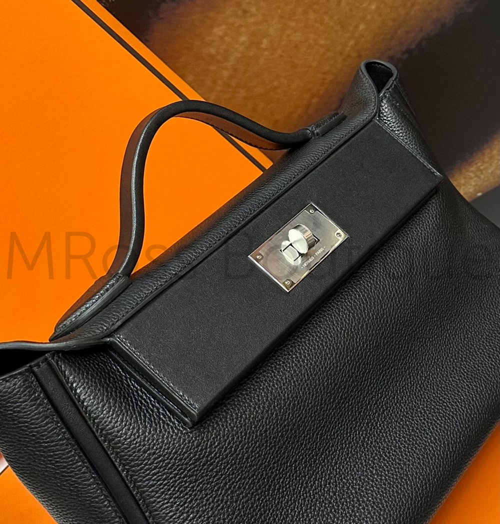 Женская сумка Hermes черного цвета