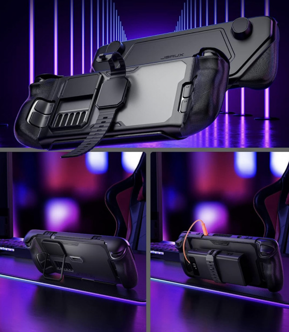 Кейс для Steam Deck Jsaux Modcase with Cooler Kit (PC0104+GP0200)