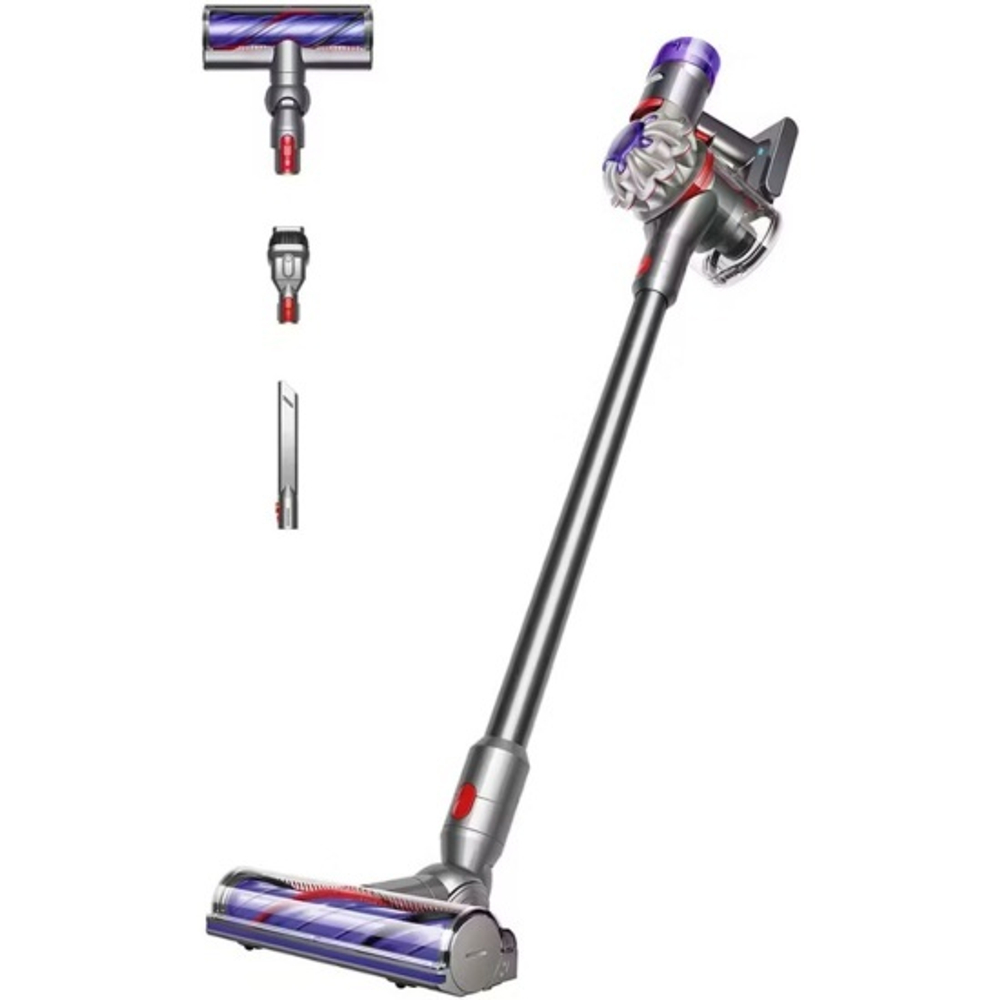Вертикальный пылесос Dyson V8 Advanced silver nickel (492637-01)