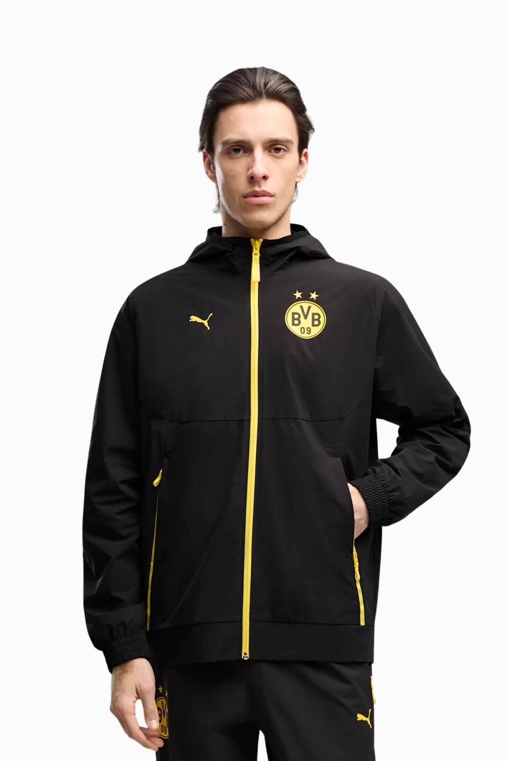 Ветровка Puma Borussia Dortmund 26/27 PUMATECH Woven - черный