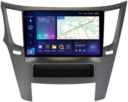 Магнитола для Subaru Legacy, Outback 2009-2015 - Teyes CC3-2K QLed Android 10, ТОП процессор, SIM-слот, CarPlay