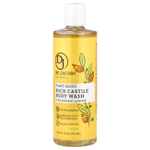 Dr. Jacobs Naturals, растительный кастильский гель для душа, питательный миндаль, 473 мл (16 унций)