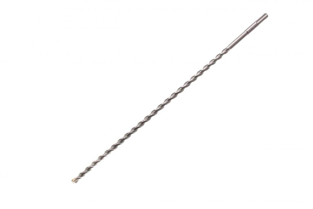 Бур по бетону, двойная спираль, Cobalt W-tip, 10x460 мм, SDS PLUS, бронзовый