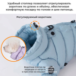 672 Комбинезон "Комфорт до -20-25°C" с молнией на спине, девочка/ COMFORT - FOR GIRLS, для девочки PREMIUM (SSOOOK)