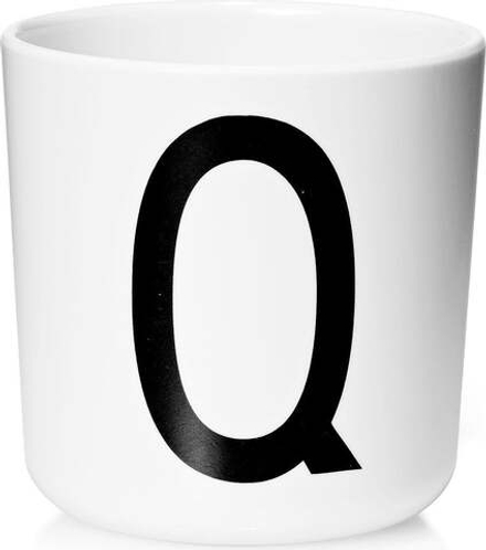 Детская кружка Design Letters AJ Kids, 7 см, меламин, белая