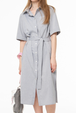 Платье женское 4312зп, серый #525Сер054312зп