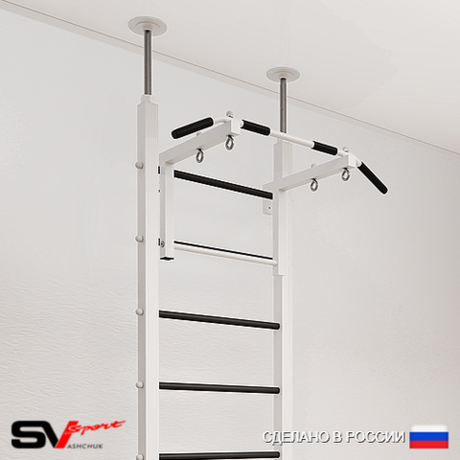 Шведские стенки Sv Sport враспор с турником стандарт