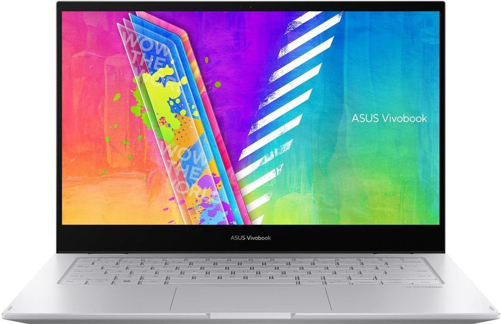 Ноутбук Asus Zenbook TP1401KA-EC022W Pentium Silver N6000 8Gb SSD256Gb Intel UHD Graphics 14&amp;quot; Touch FHD (1920x1080) Windows 11 grey WiFi BT Cam