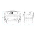 Exfil-18 Saddlebags / Черный