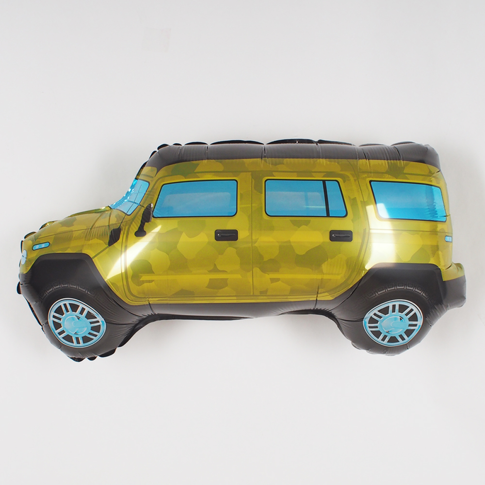 Фольгированный шар-фигура «Джип» милитари, 98 см