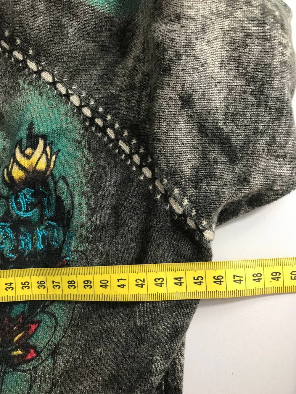 Джемпер Ed Hardy стильный, маркировка М, визуально на 46 размер