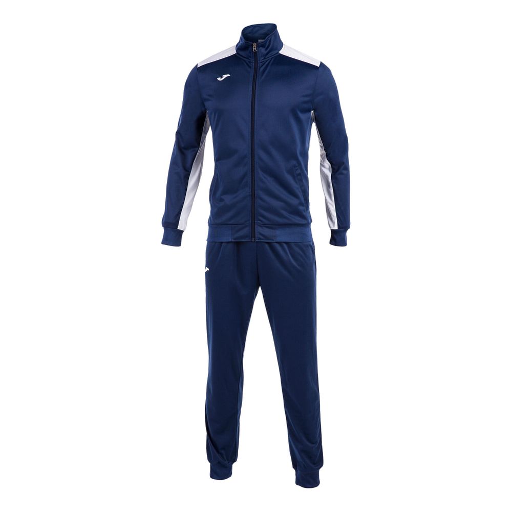 Мужские теннисные Костюмы Joma Academy Tracksuit Men - Dark Blue, White