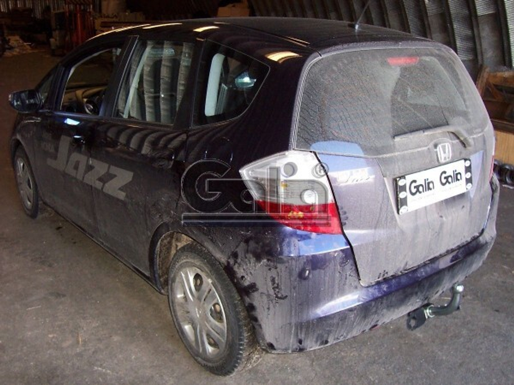 Фаркоп оцинкованный Galia H079A для Honda Jazz 2008-2014(паспорт и сертификат в комплекте)(без электрики)