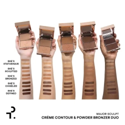 Patrick Ta Major Sculpt Crème Contour & Powder Bronzer Duo - She's Statuesque