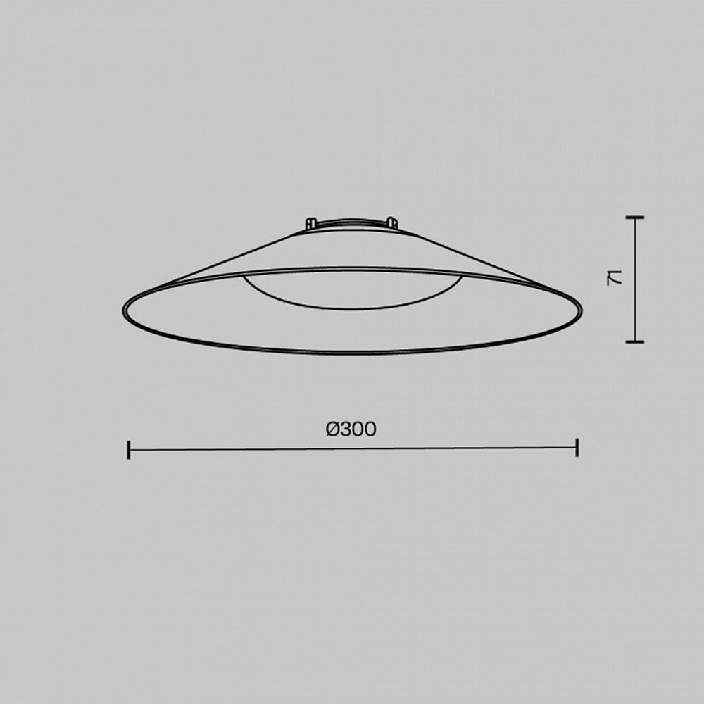 Подвесной светильник Maytoni Campana TR127B-12W3K-B