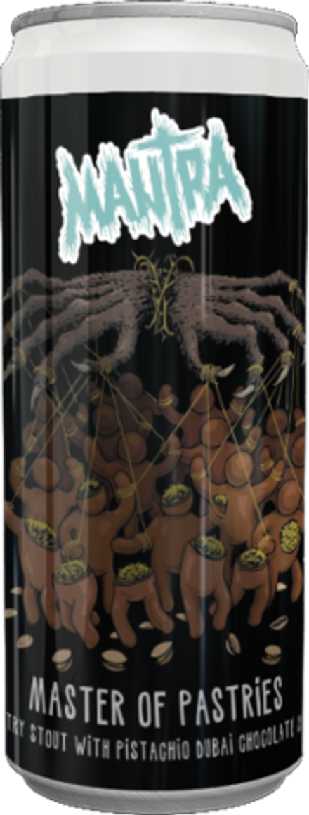 Пиво Мантра Мастер Оф Пейстрис: Дубайский Шоколад / Mantra Master of Pastries: Dubai Chocolate 0.33 - банка