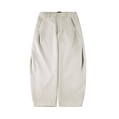 Брюки Nothomme Blue Cotton Pleated Structure Far-Infrared Heating Warm Oversized Curved Trousers 2026 Spring 5A Antibacterial Sweatpants Men