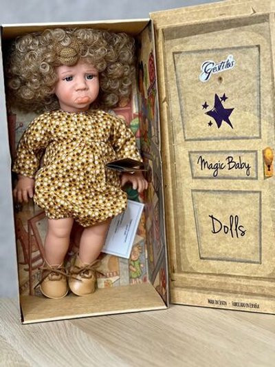 Кукла LAMAGIK мягконабивная 38см Gestito (12037)