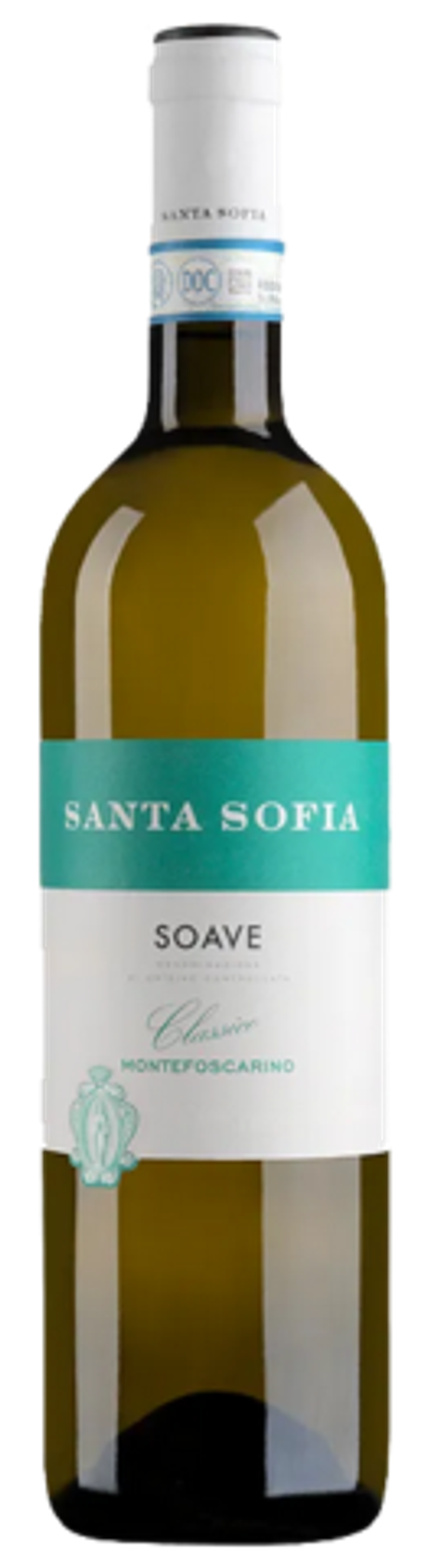 Вино Санта София Соаве Классико Фоскарино сух бел 0,75л 12,5% Санта София Италия