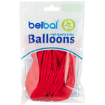 Шар латексный Экстра Набор 12 шт Пастель 36 см (Красный)