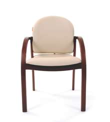 Офисное кресло Chairman    659    Россия     к.з. Терра 101 беж матовый/темный орех