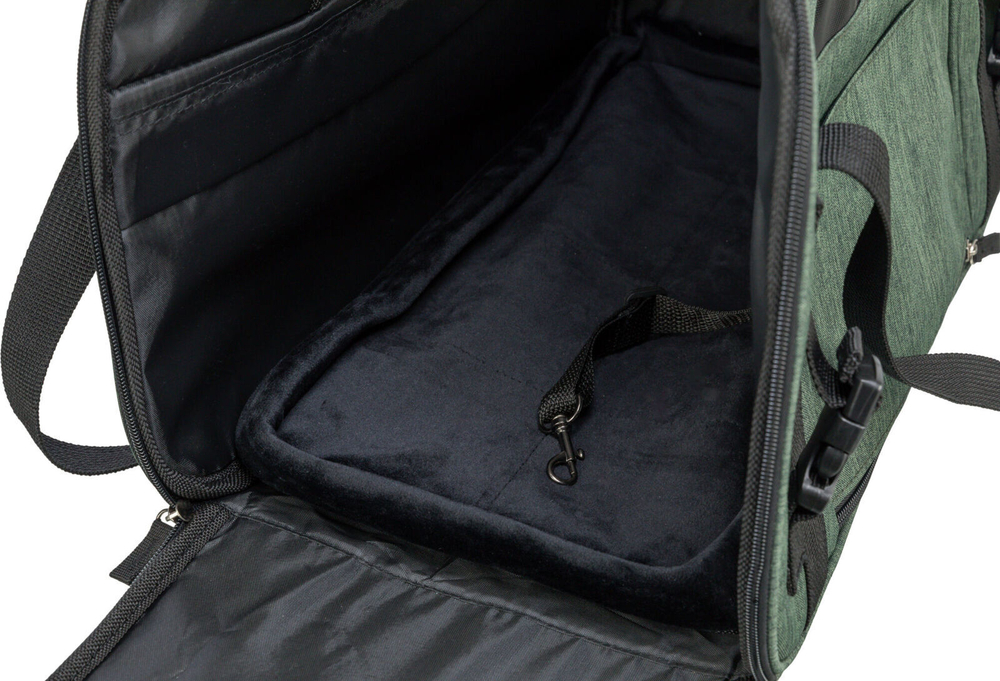 Сумка-переноска Madison, 19 х 28 х 42 см, оливково-зеленый, Trixie