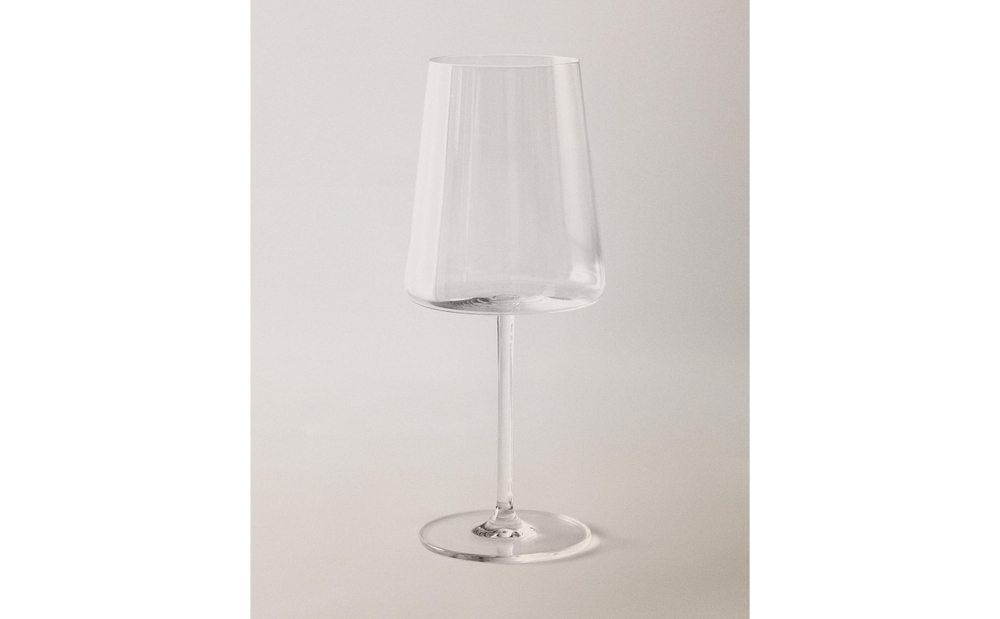 Zara Home бокал из стекла, цвет прозрачный, 23.4 см