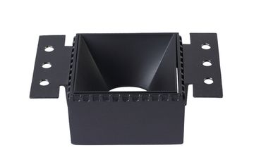 Встраиваемый точечный светильник CLT 051C1 BL-BL черный Crystal Lux