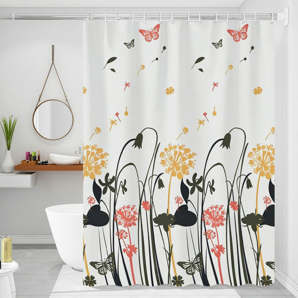 Штора для ванной 180*180см, PEVA