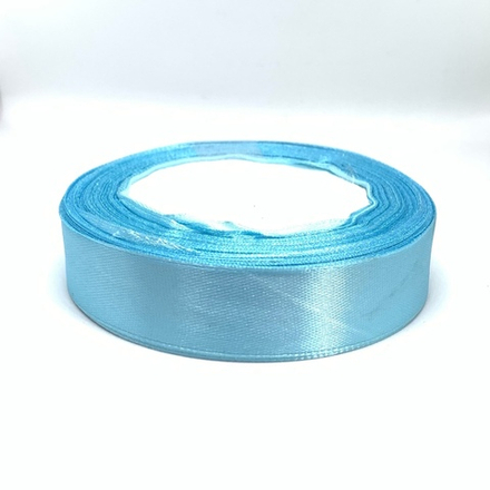 Лента атласная 2см*23м (голубая)