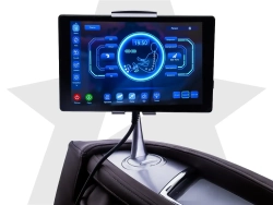 Массажное кресло FUJIMO 氣 Combat 4D Коричневый