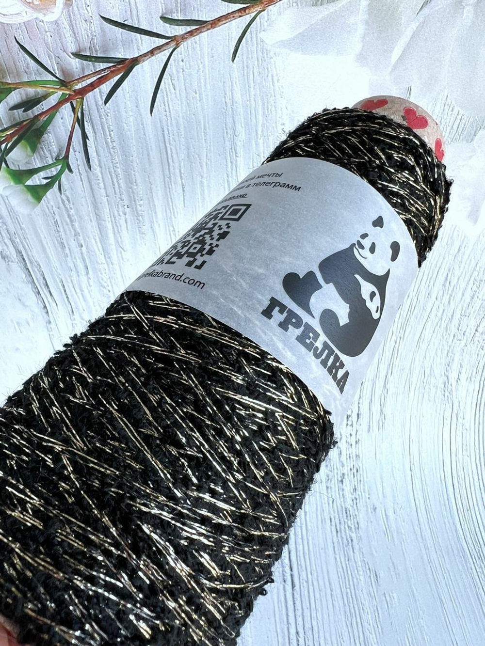 Пряжа мелкое микро букле в цепочке из люрекса