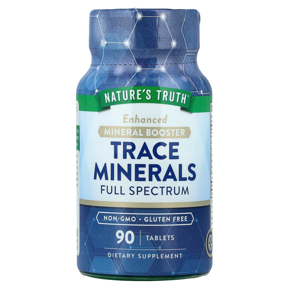 Nature's Truth, Микроэлементы, полный спектр, 90 таблеток