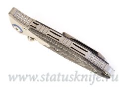 Нож Microtech Socom Bravo 261-9CFTI Full Serrated Tanto Blue Collarфотография - 10