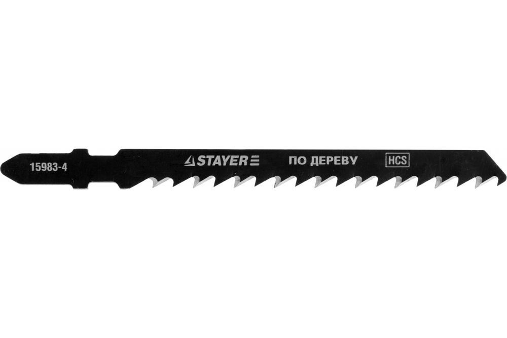 Полотна PROFI по дереву (2 шт; 75х4 мм; HCS; EU-хвост.) для электролобзика Stayer 15983-4_z01