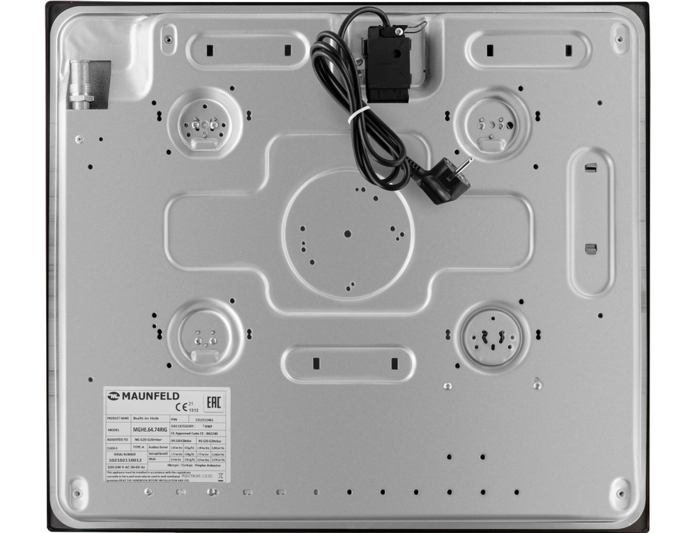 Газовая варочная панель MAUNFELD MGHE.64.74RIG фото 3