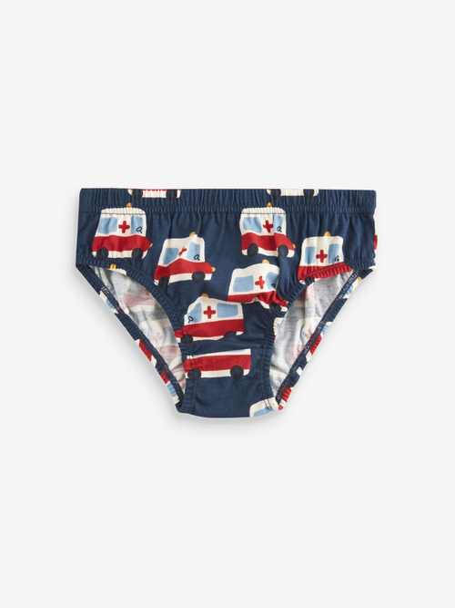 Трусы для мальчика Next N34-152, 10 шт., Синий, Оранжнвый, Серый