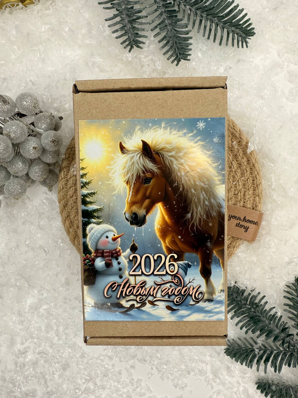 Мыло ручной работы символ 2026 года лошади