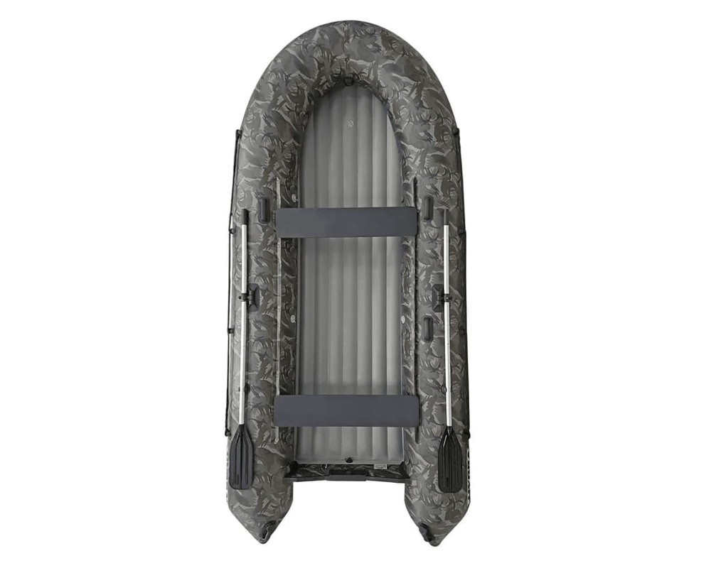 Лодка ПВХ HYDRA Nova 400 Люкс камуфляж + 4х-тактный лодочный мотор NISSAN MARINE NMF 40 A ETS