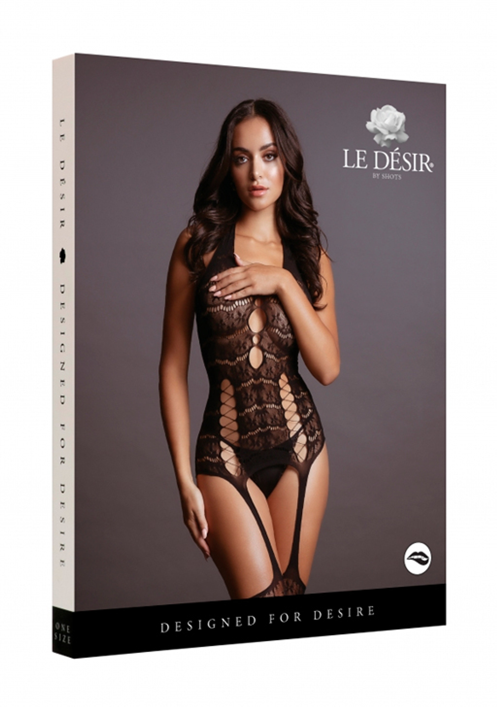 Боди-сетка Lace Suspender Bodystocking